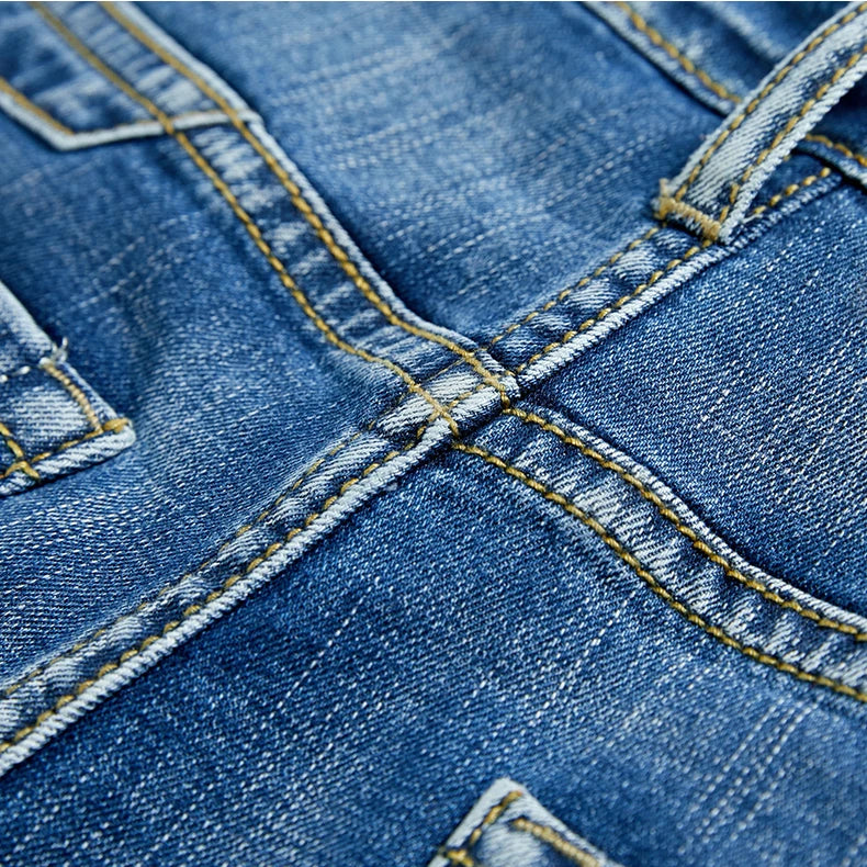 Slim Denim Shorts