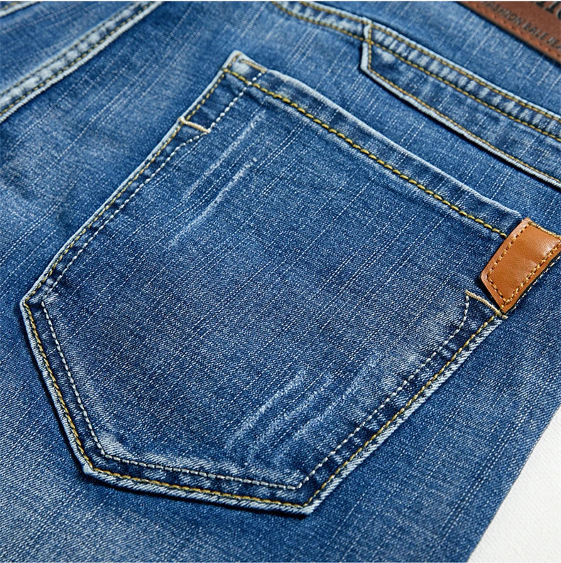 Slim Denim Shorts