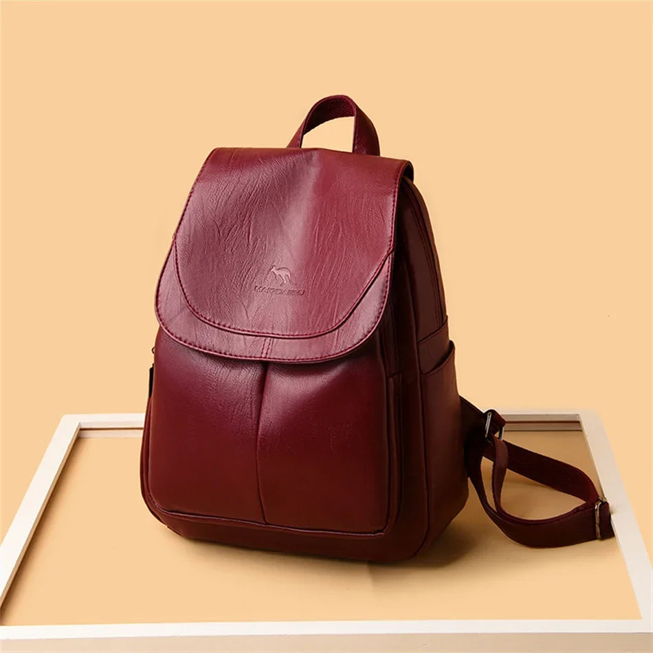 Burgundy Bookbag