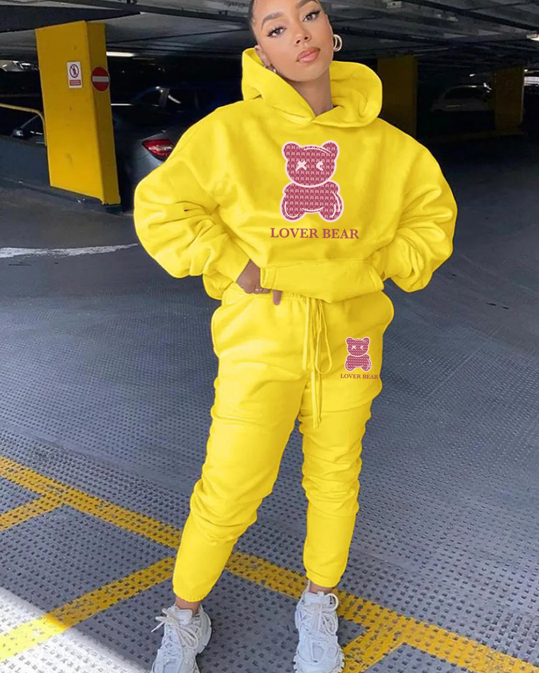 Fashion Hoodie Butterfly Tracksuit