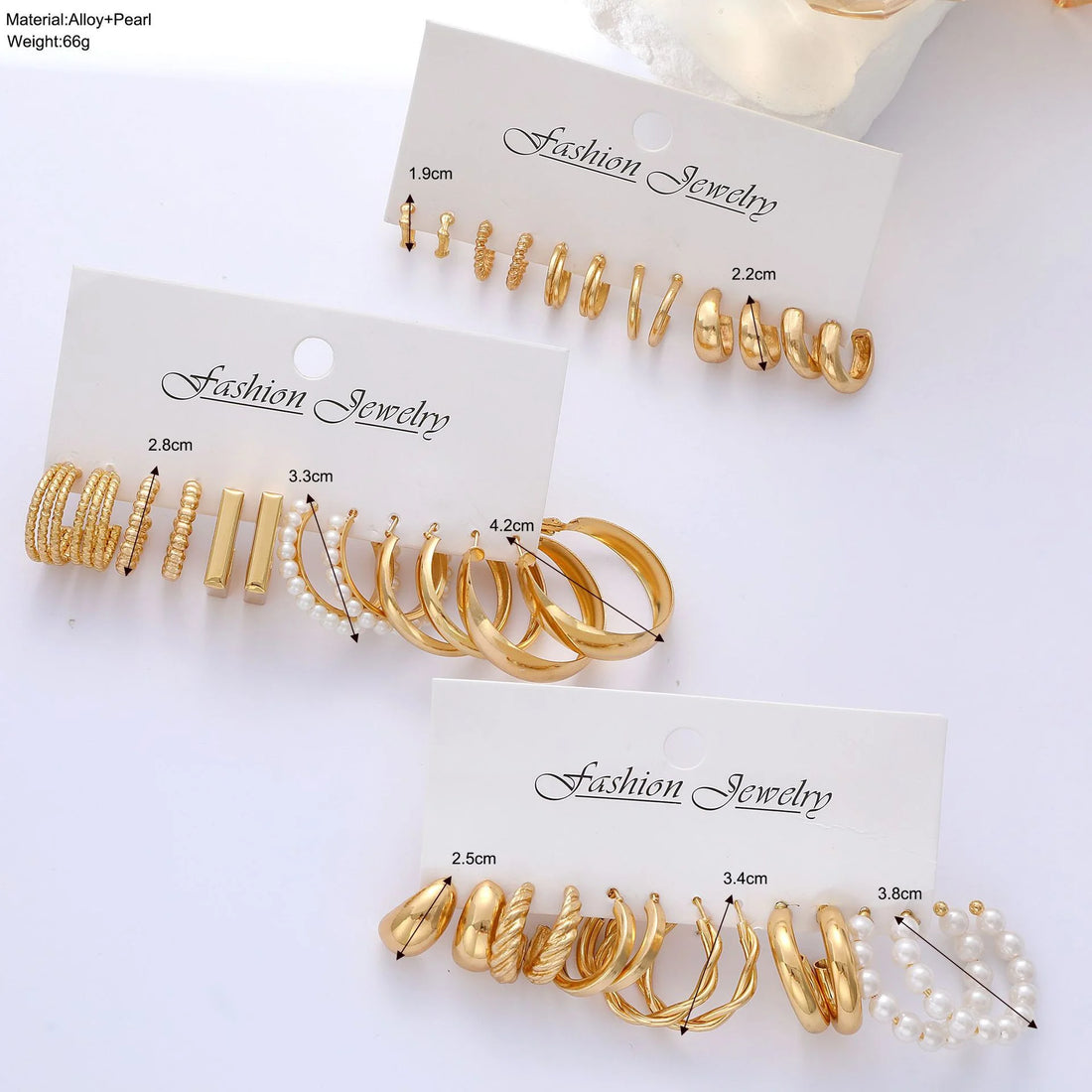 Hoop Earrings Set
