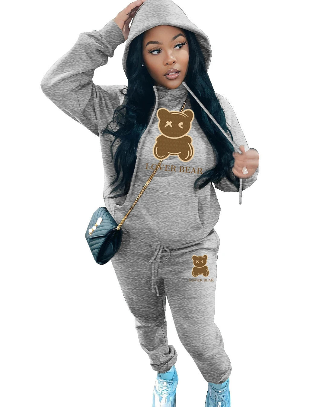 Fashion Hoodie Butterfly Tracksuit