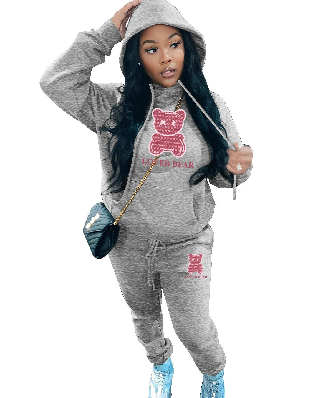 Fashion Hoodie Butterfly Tracksuit