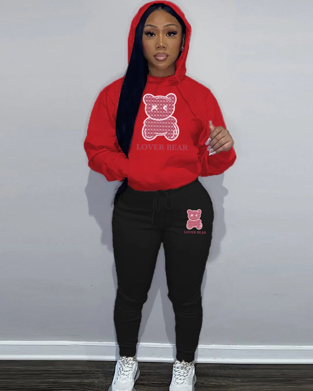Fashion Hoodie Butterfly Tracksuit