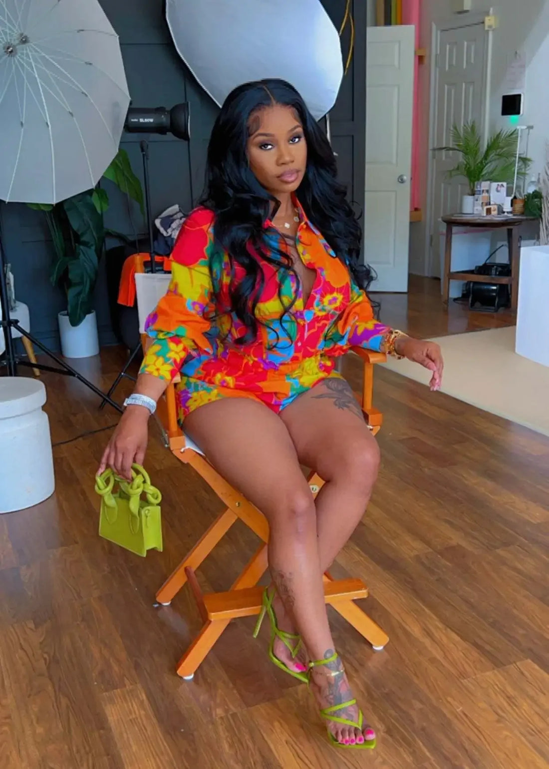 Floral Tracksuit