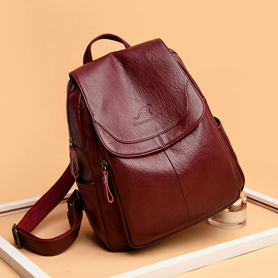 Burgundy Bookbag