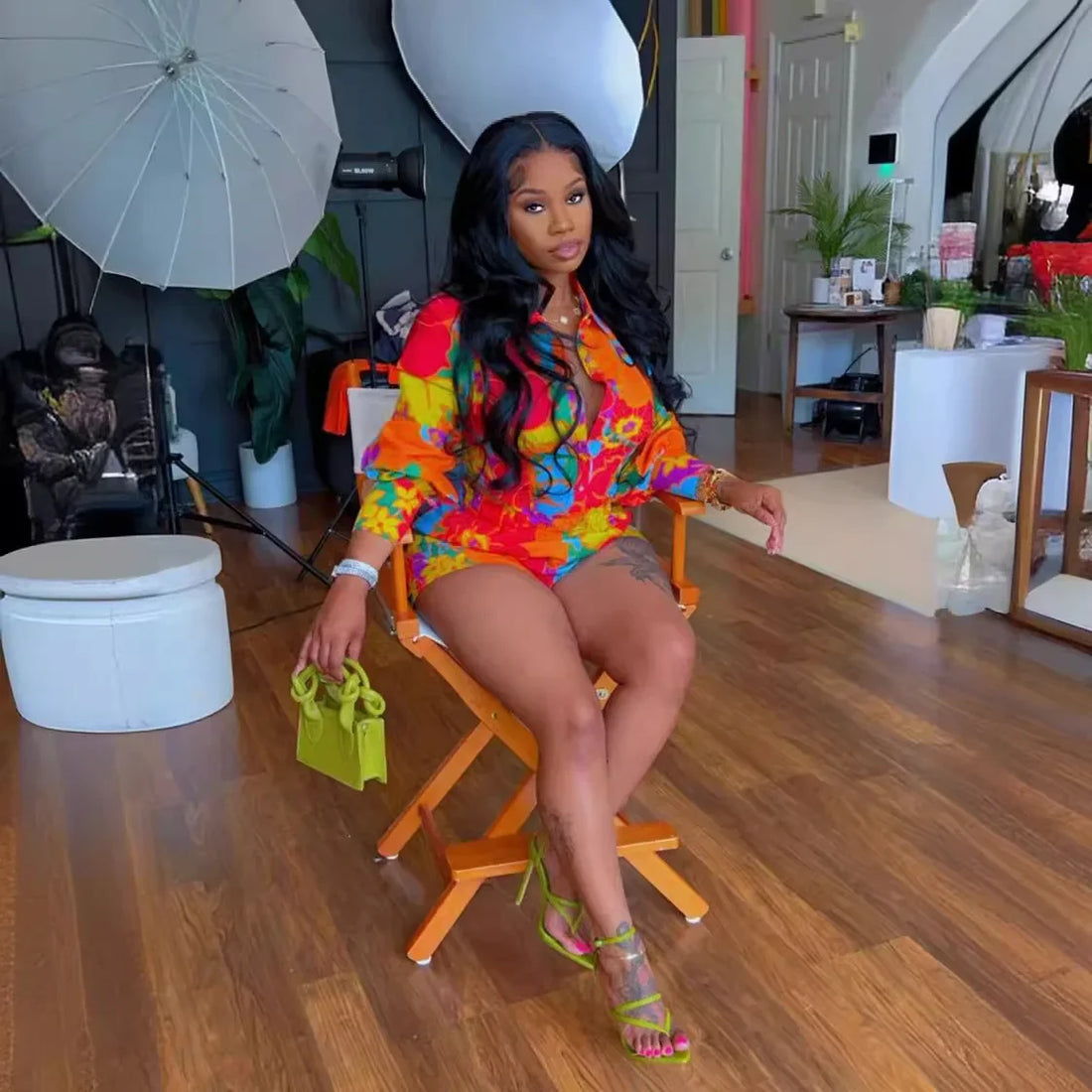 Floral Tracksuit
