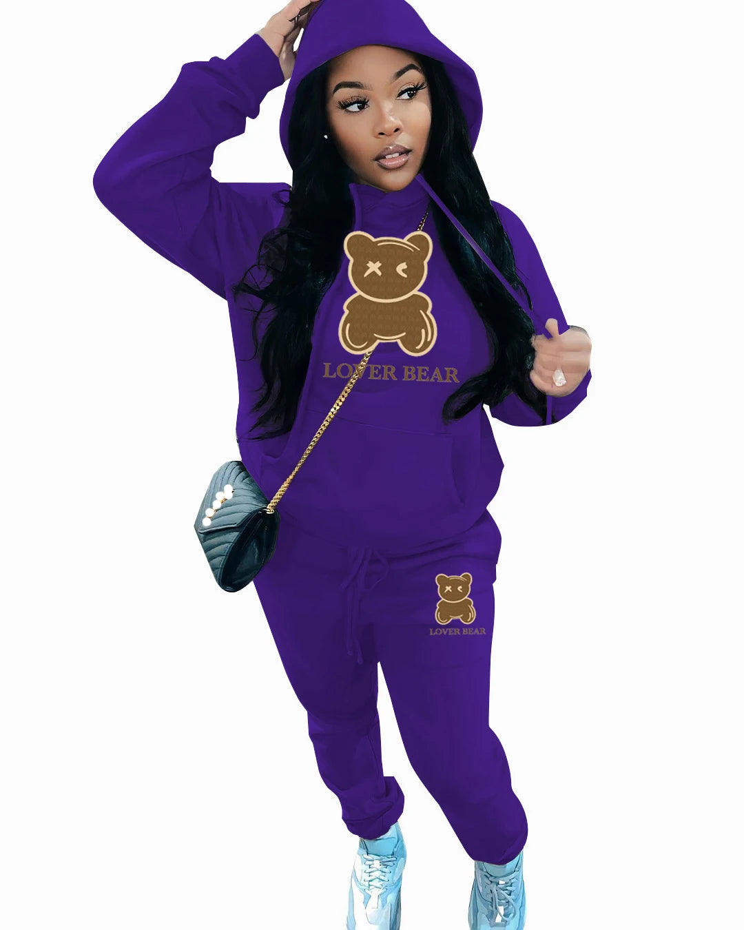 Fashion Hoodie Butterfly Tracksuit