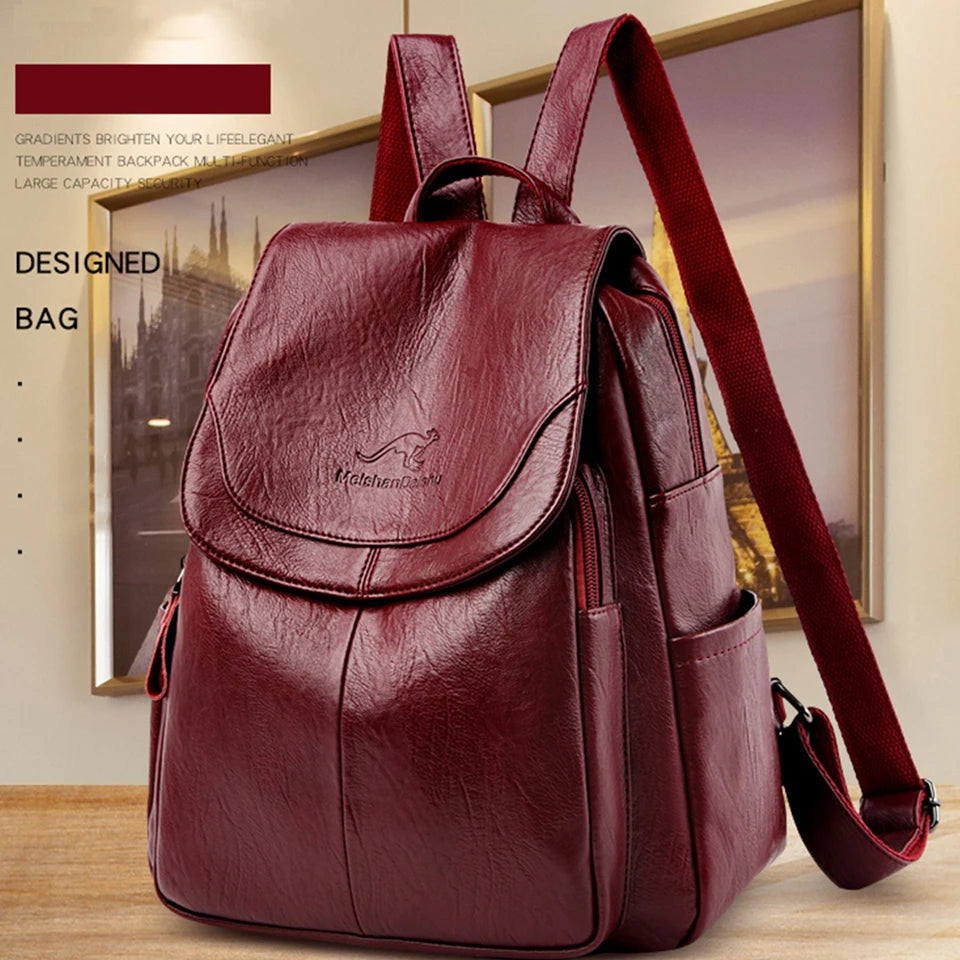 Burgundy Bookbag
