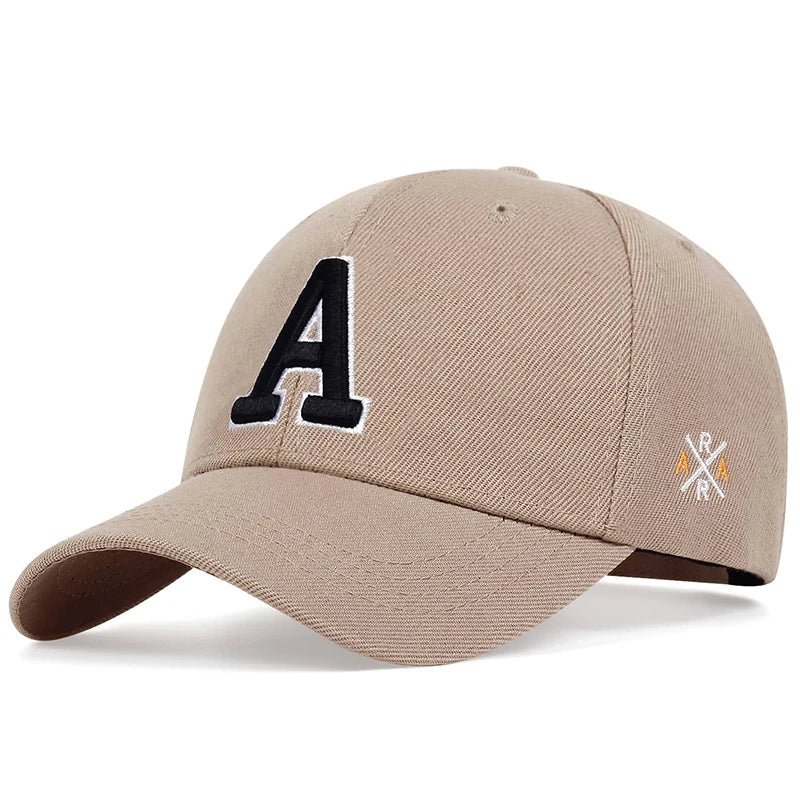 Letter A Baseball Caps