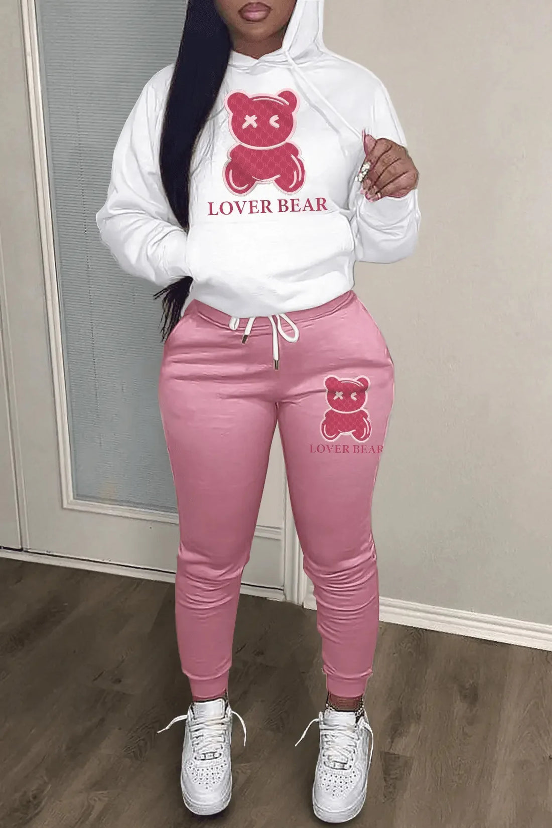 Fashion Hoodie Butterfly Tracksuit