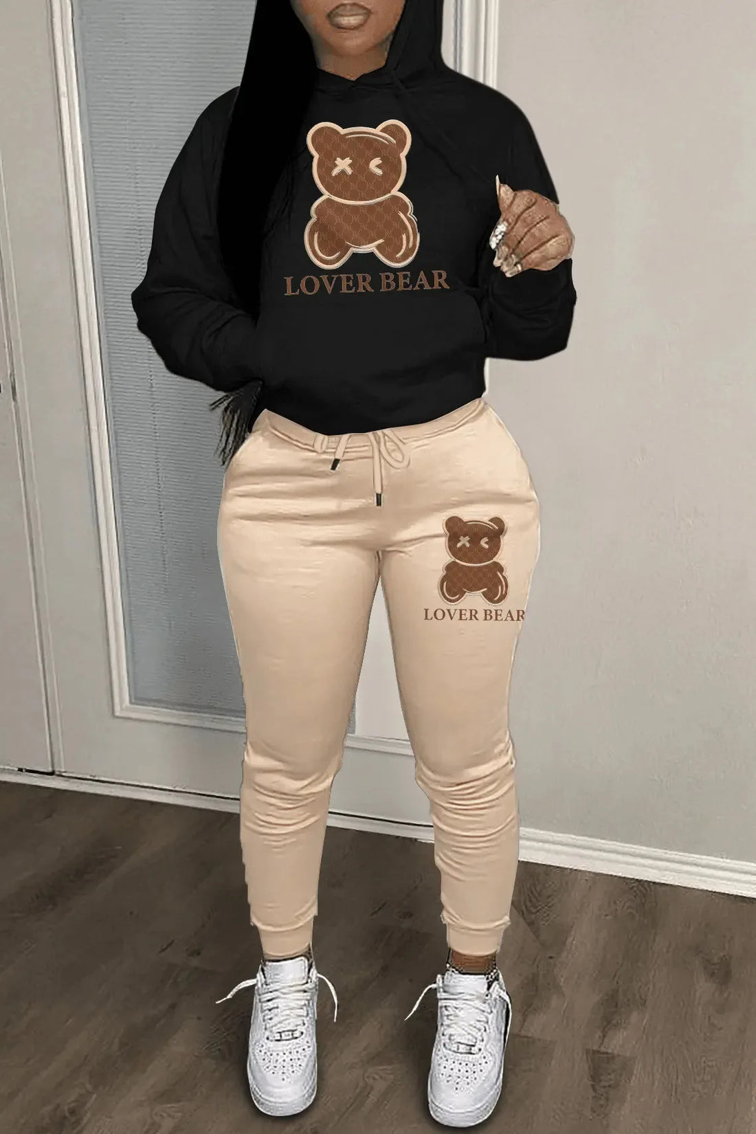 Fashion Hoodie Butterfly Tracksuit