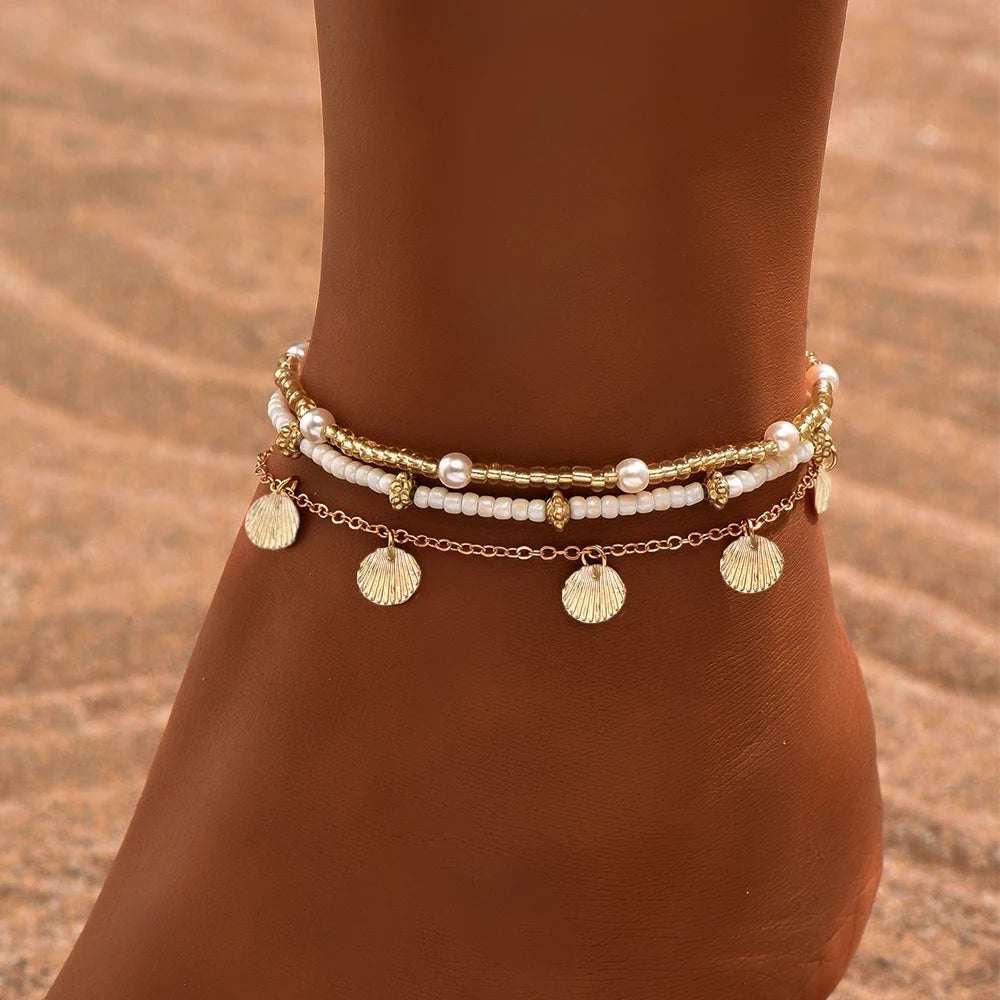 Love Heart Chain Anklet