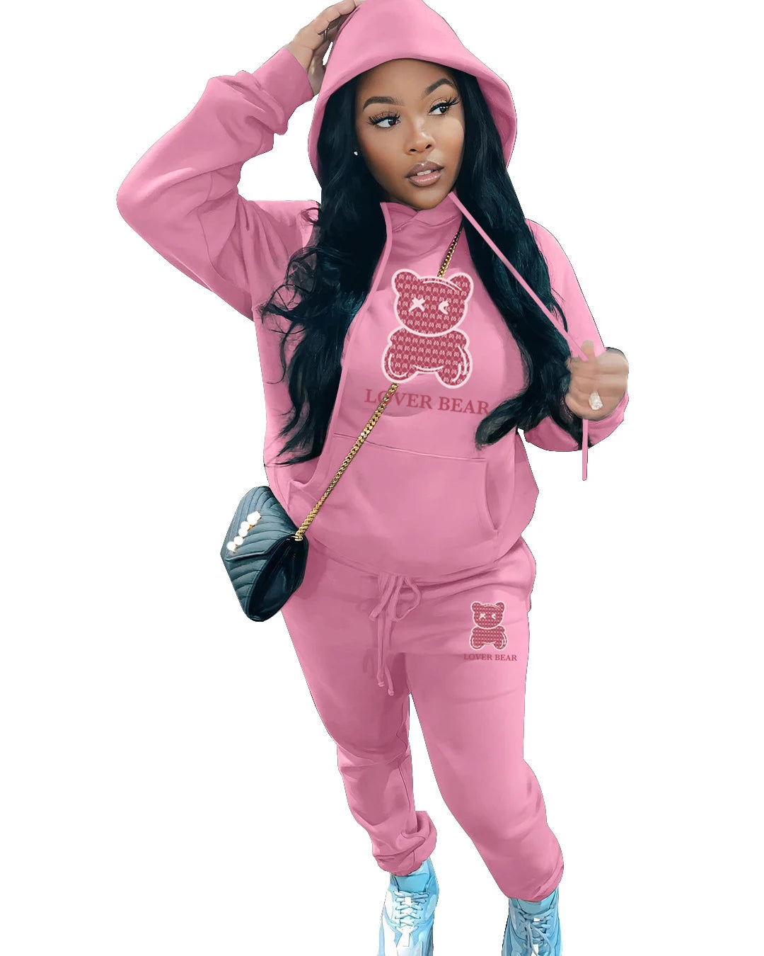 Fashion Hoodie Butterfly Tracksuit