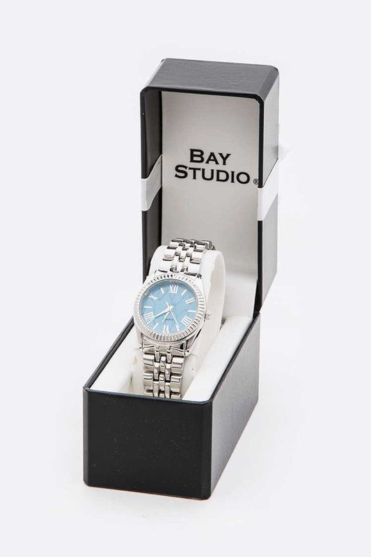 Quartz Movement Metal Bracelet Watch