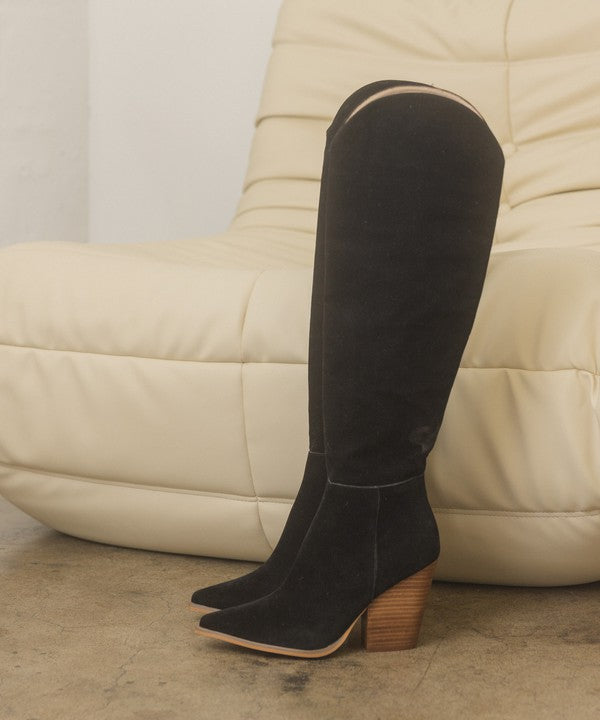 Oasis Society Clara - Knee-High Western Boots