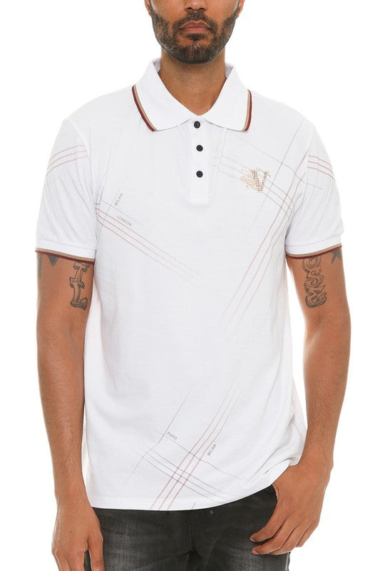 Version Couture Polo Button Down Shirt