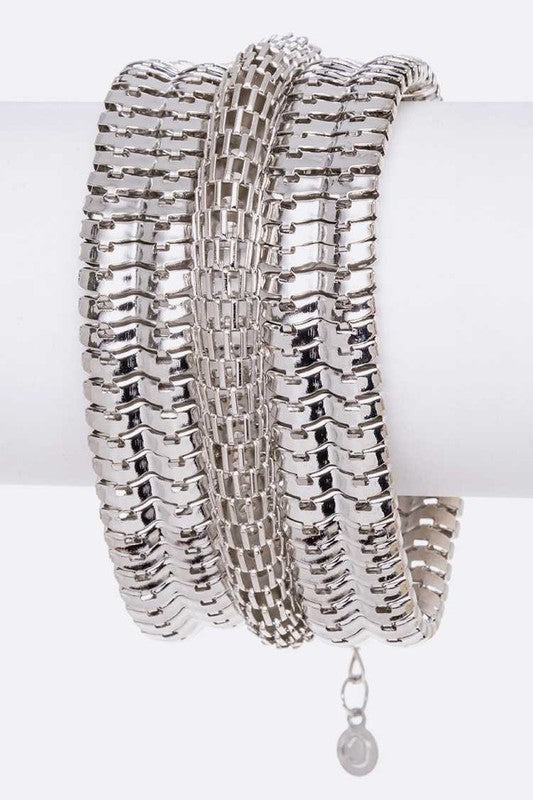 Iconic Coil Chain Fashion Bracelet