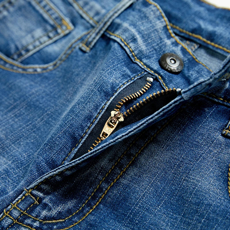 Slim Denim Shorts