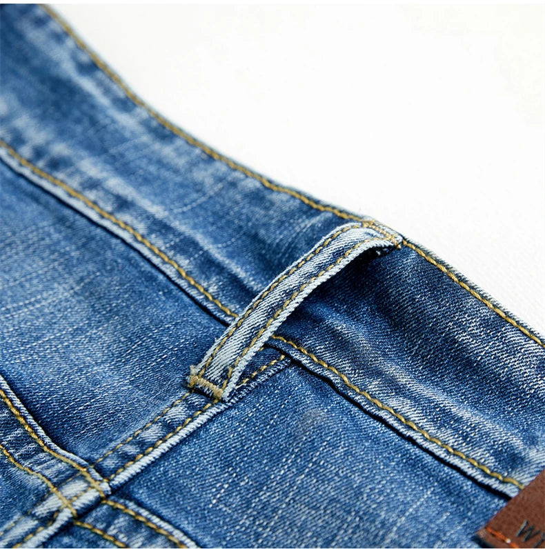 Slim Denim Shorts