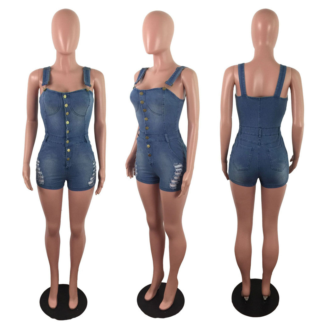 Jumpsuits Cropped Pants Overalls