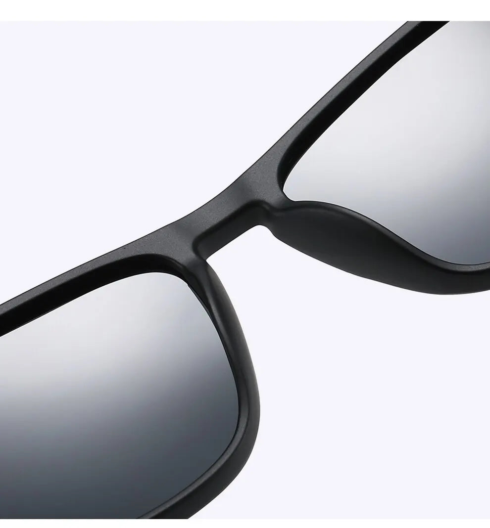 Luxury Vintage Square Polarized Sunglasses