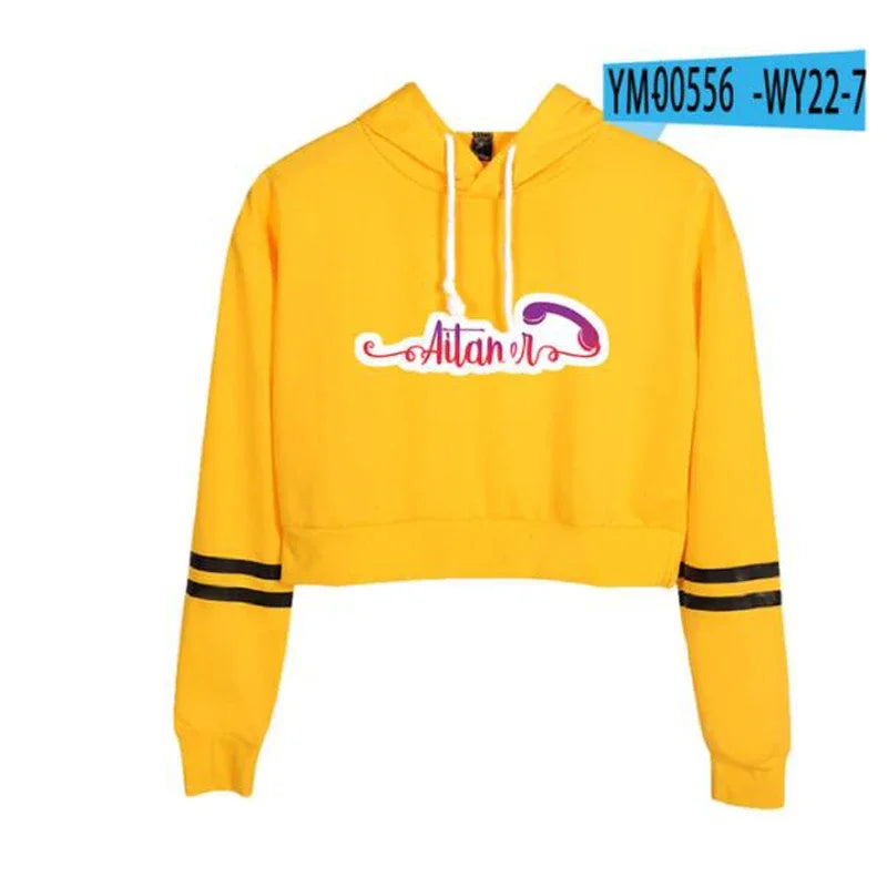 Aitana Crop Top Hoodie