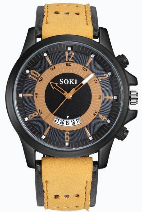 Solar Watch Leather