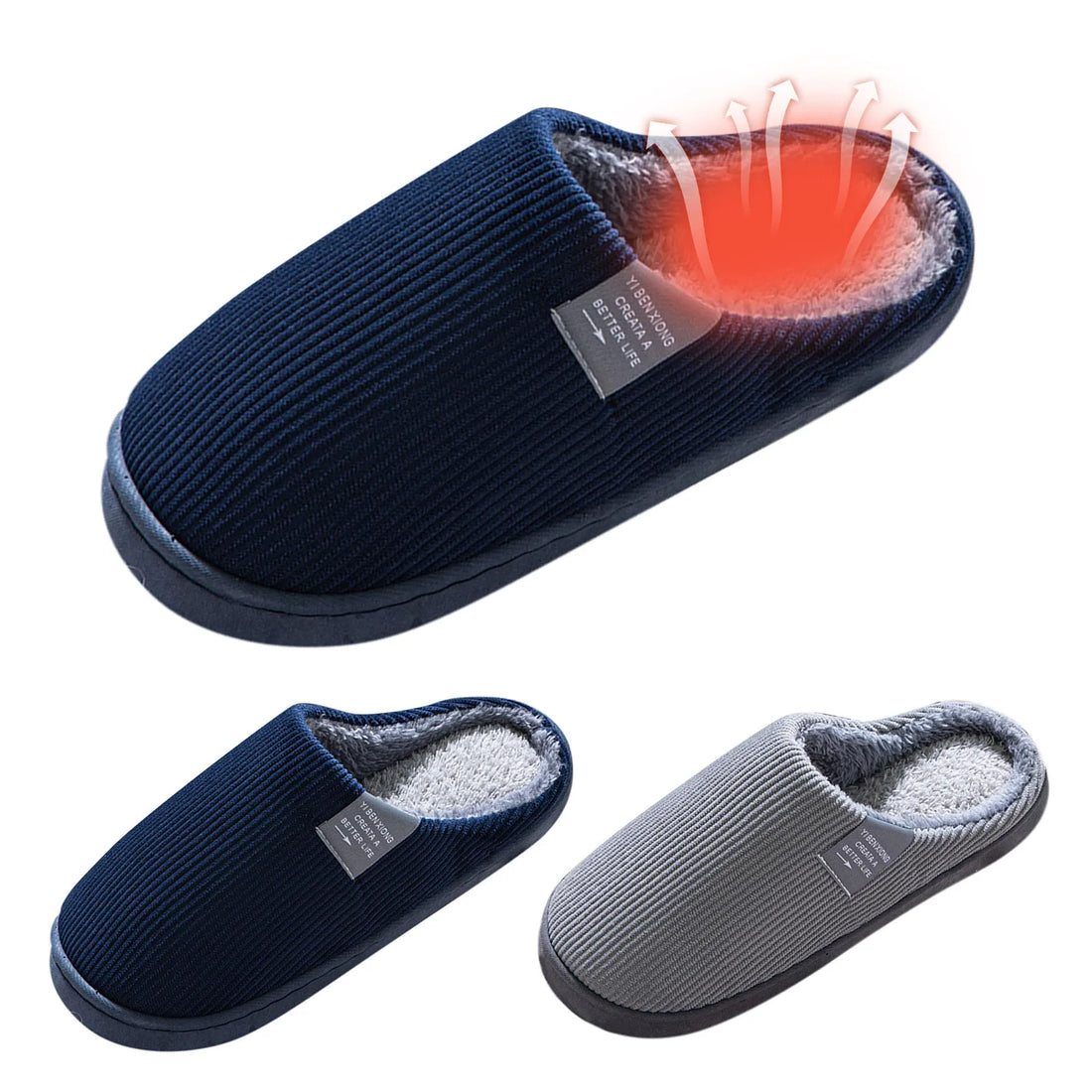 Warm Slip Soft h Flop Slippers