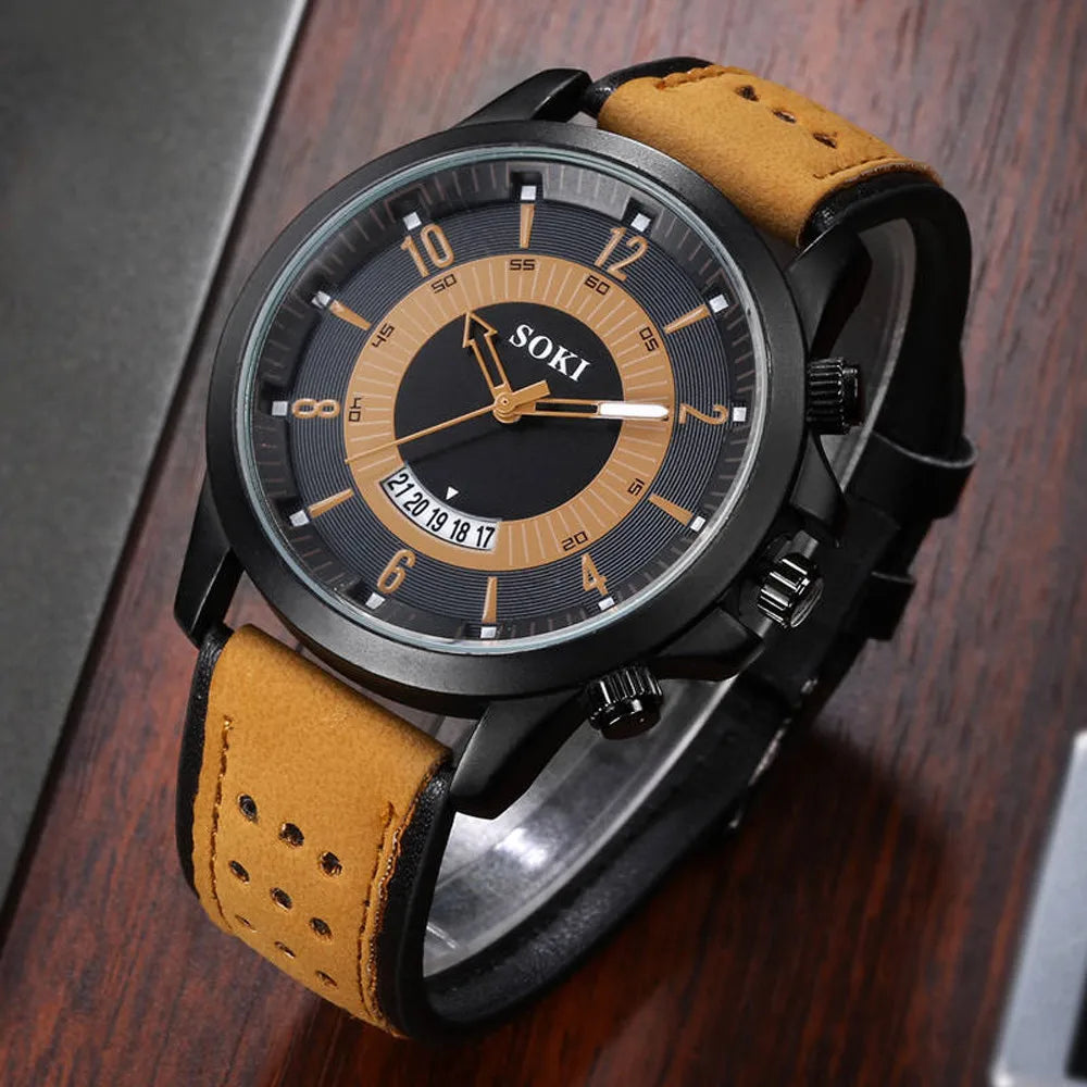 Solar Watch Leather