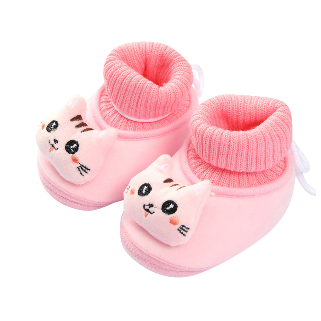 Baby Cartoon Shoes Toddler Shoes Boys And Girls Flat Socks Elastic Rope Non Slip Warm Comfortable Cute Cartoon Cat zapatillas