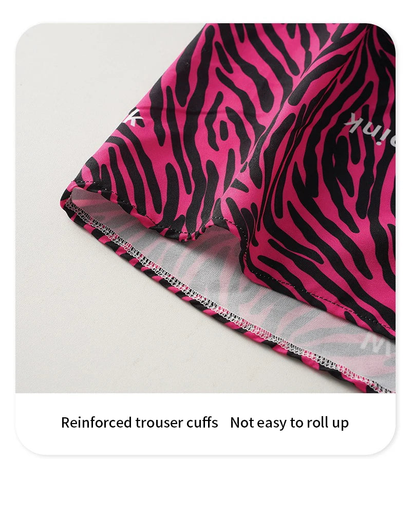 Arlo Pink Leopard Pattern Silk Briefs