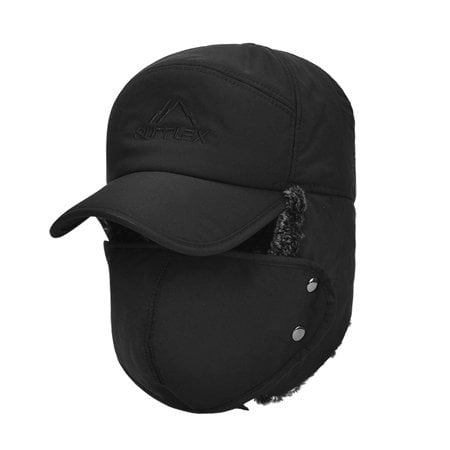 FauxEarHat Cap Winter Ski Trooper Trapper Cap