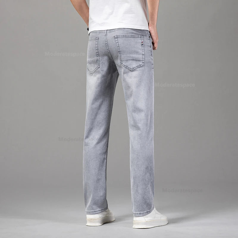 Thin Cotton Jeans