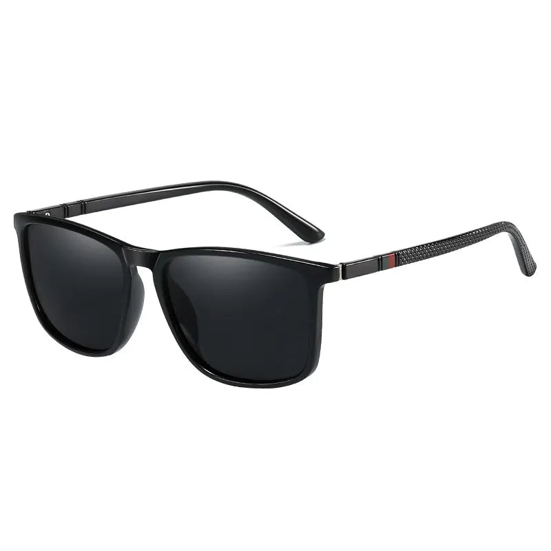 Luxury Vintage Square Polarized Sunglasses