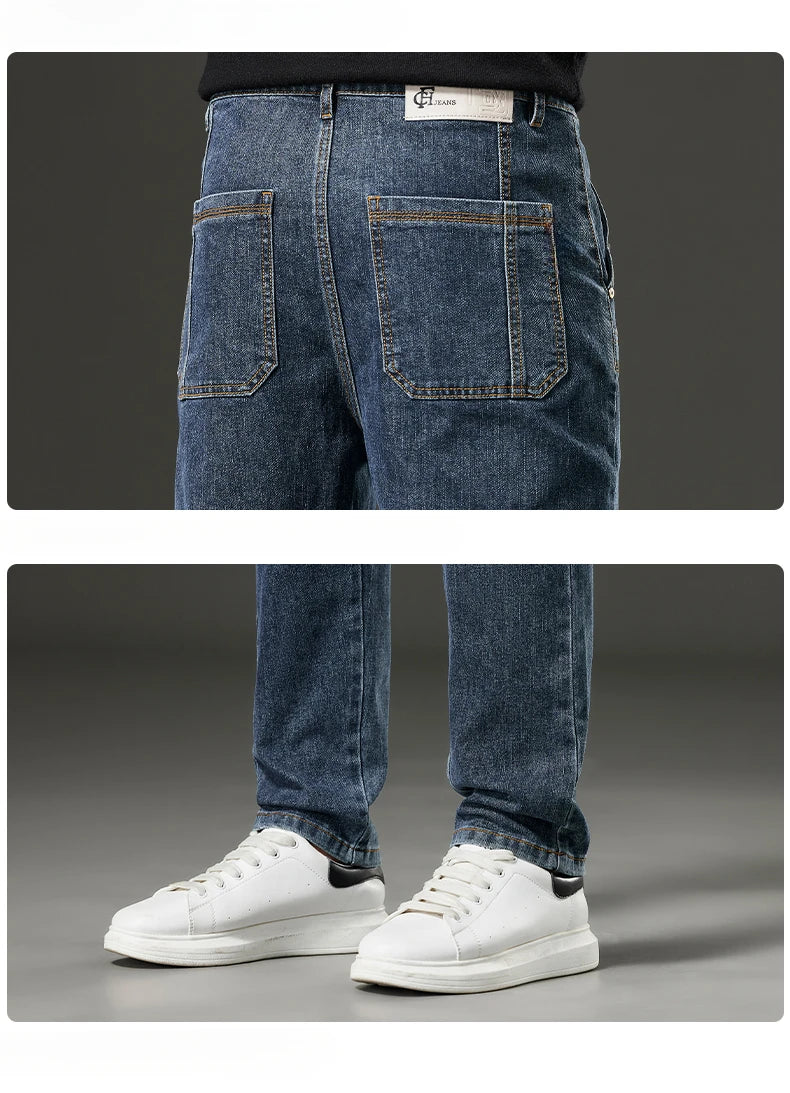 Cargo Denim Jeans