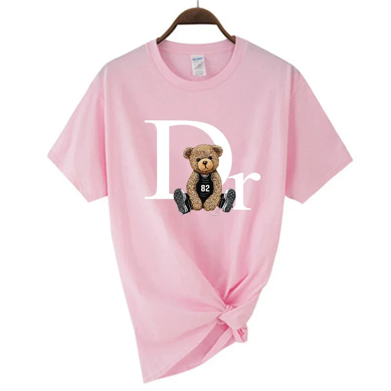 Cute Bear Women Graphic T Shirt
