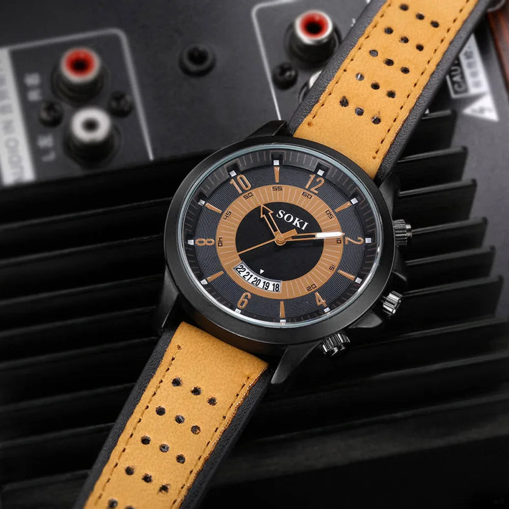 Solar Watch Leather