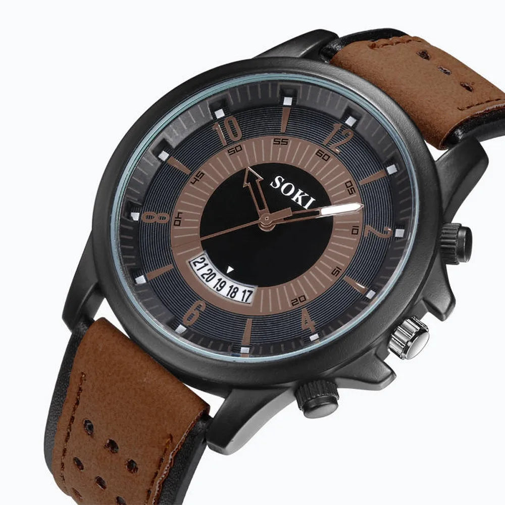 Solar Watch Leather