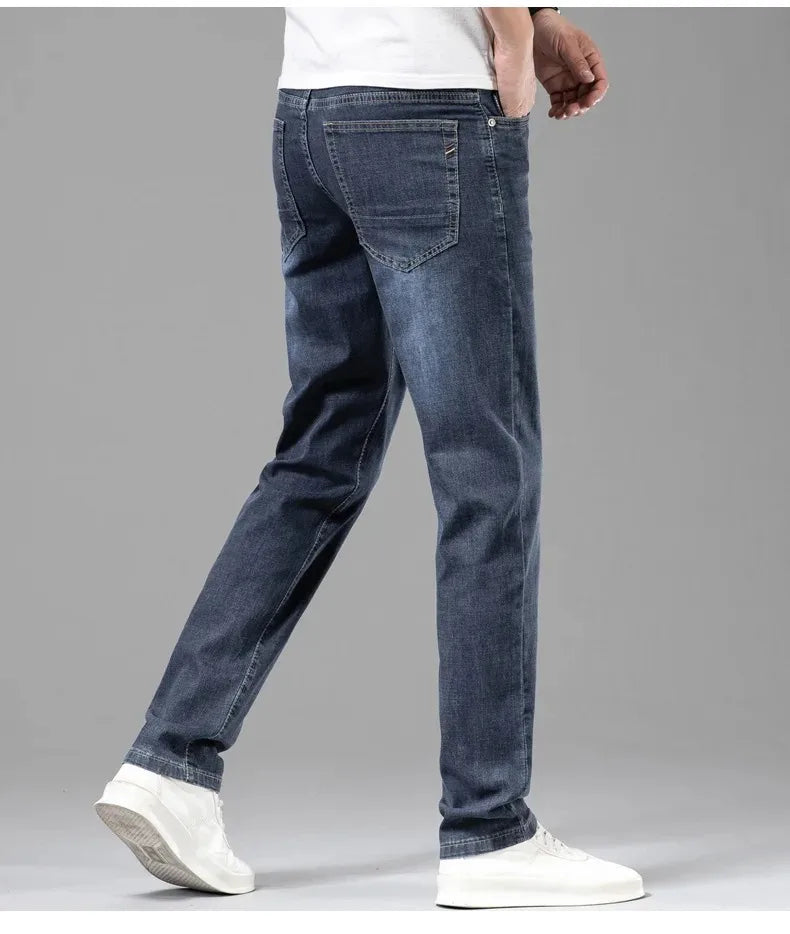 Thin Cotton Jeans