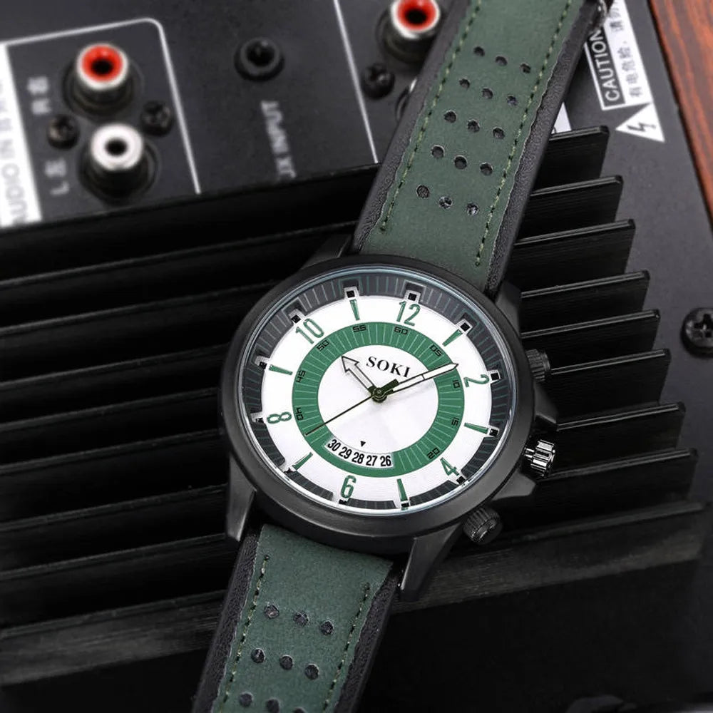 Solar Watch Leather