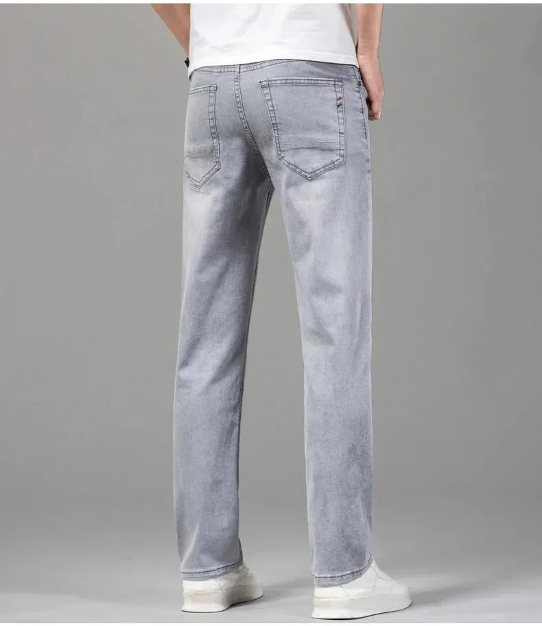 Thin Cotton Jeans